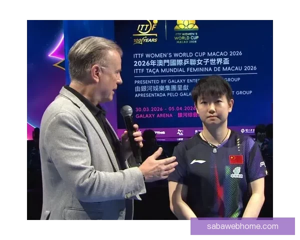 孙颖莎横扫温特赛后坦言心态制胜感谢教练指导并祝王曼昱晋级决赛再创辉煌
